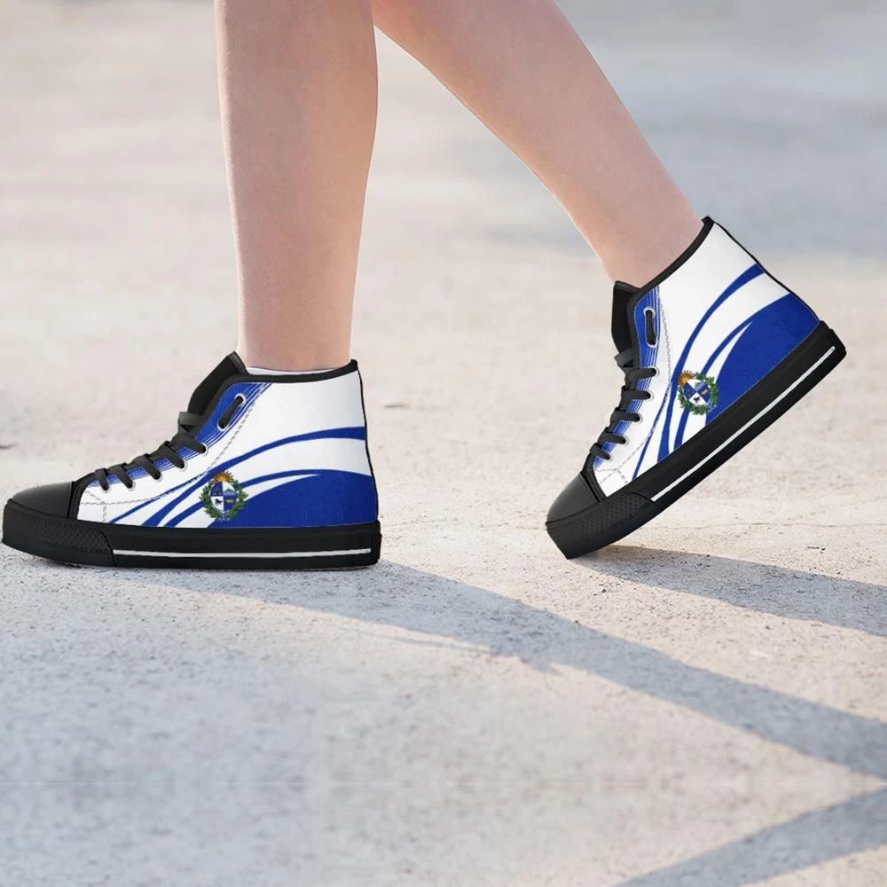 Uruguay High Top Canvas Shoes Style Fresh LT13