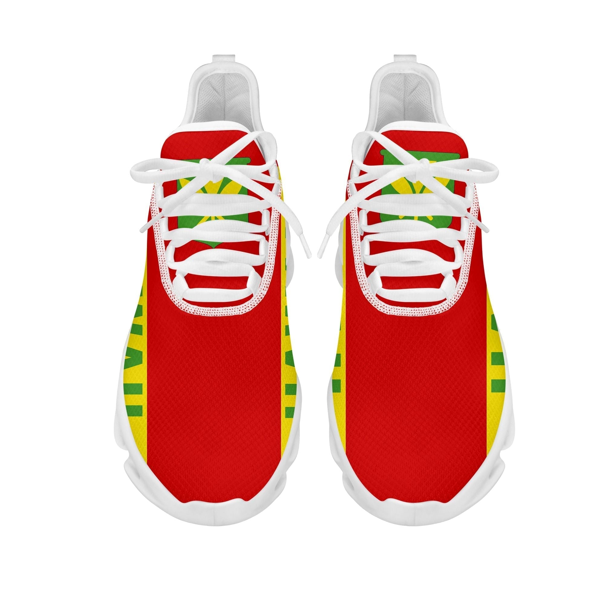 Polynesian Footwear Hawaiian Kanaka Maoli Flag Sport Clunky Sneakers LT10