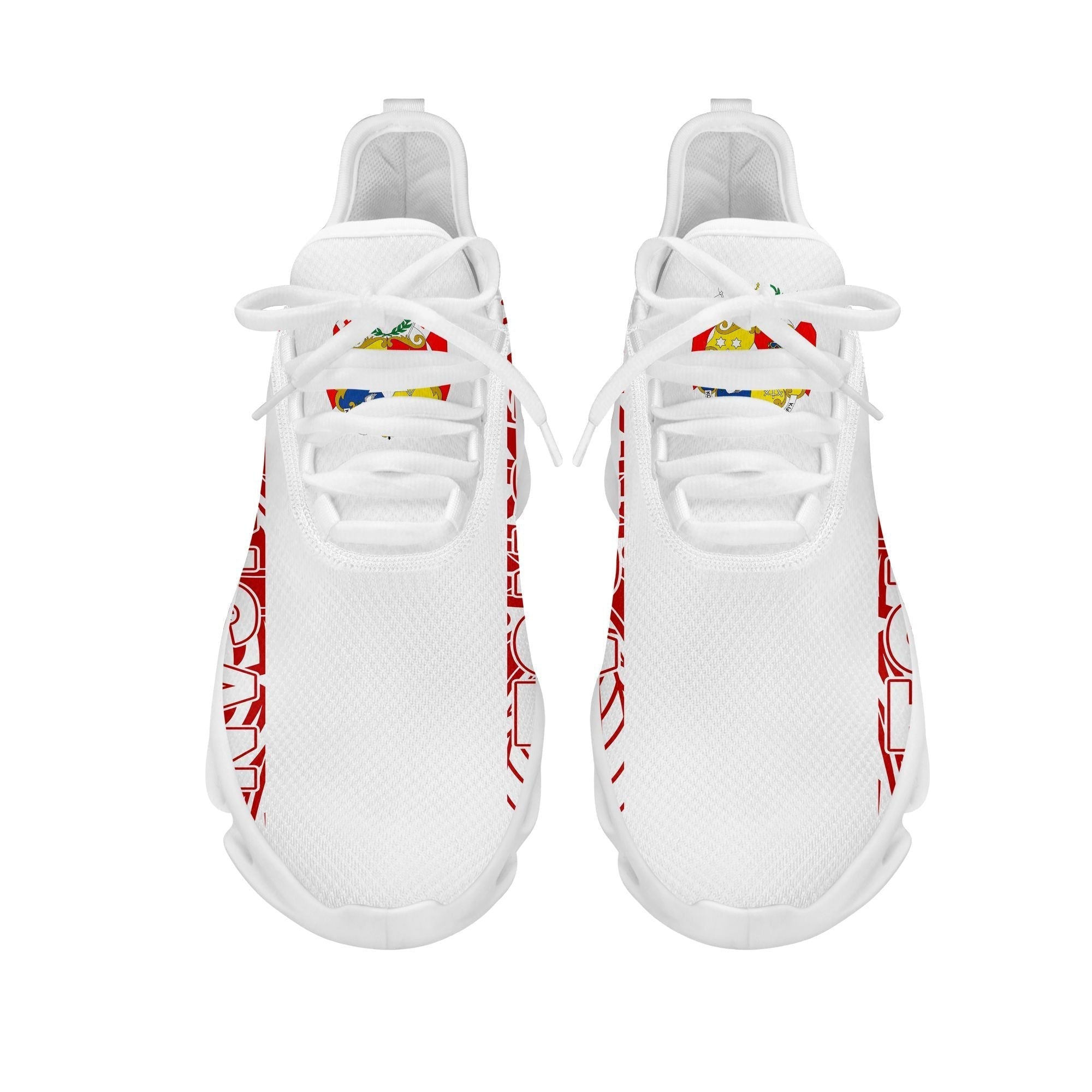 Polynesian Footwear Tonga Flag Maori Sport Clunky Sneakers LT10