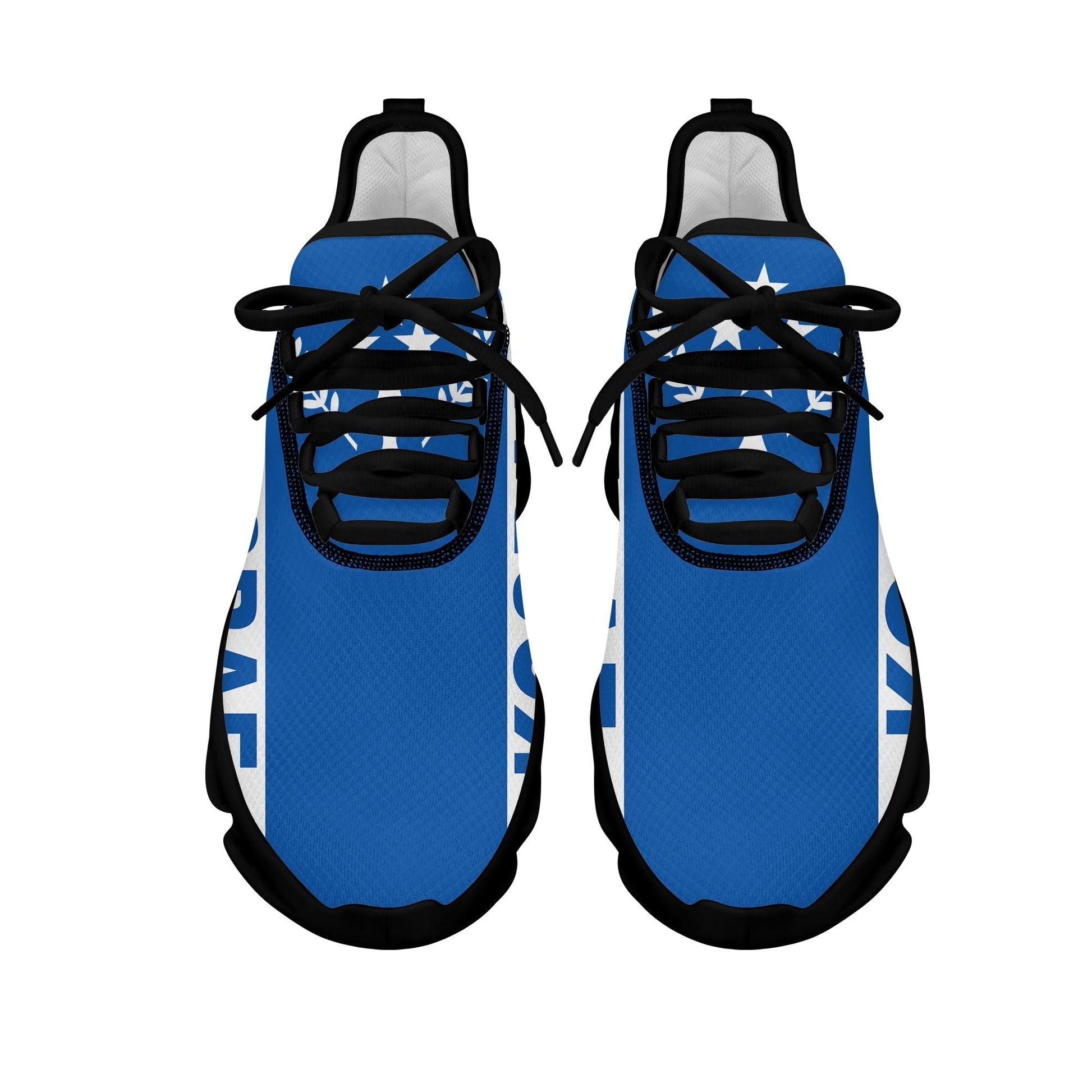 Polynesian Footwear Kosrae Flag Sport Clunky Sneakers LT10
