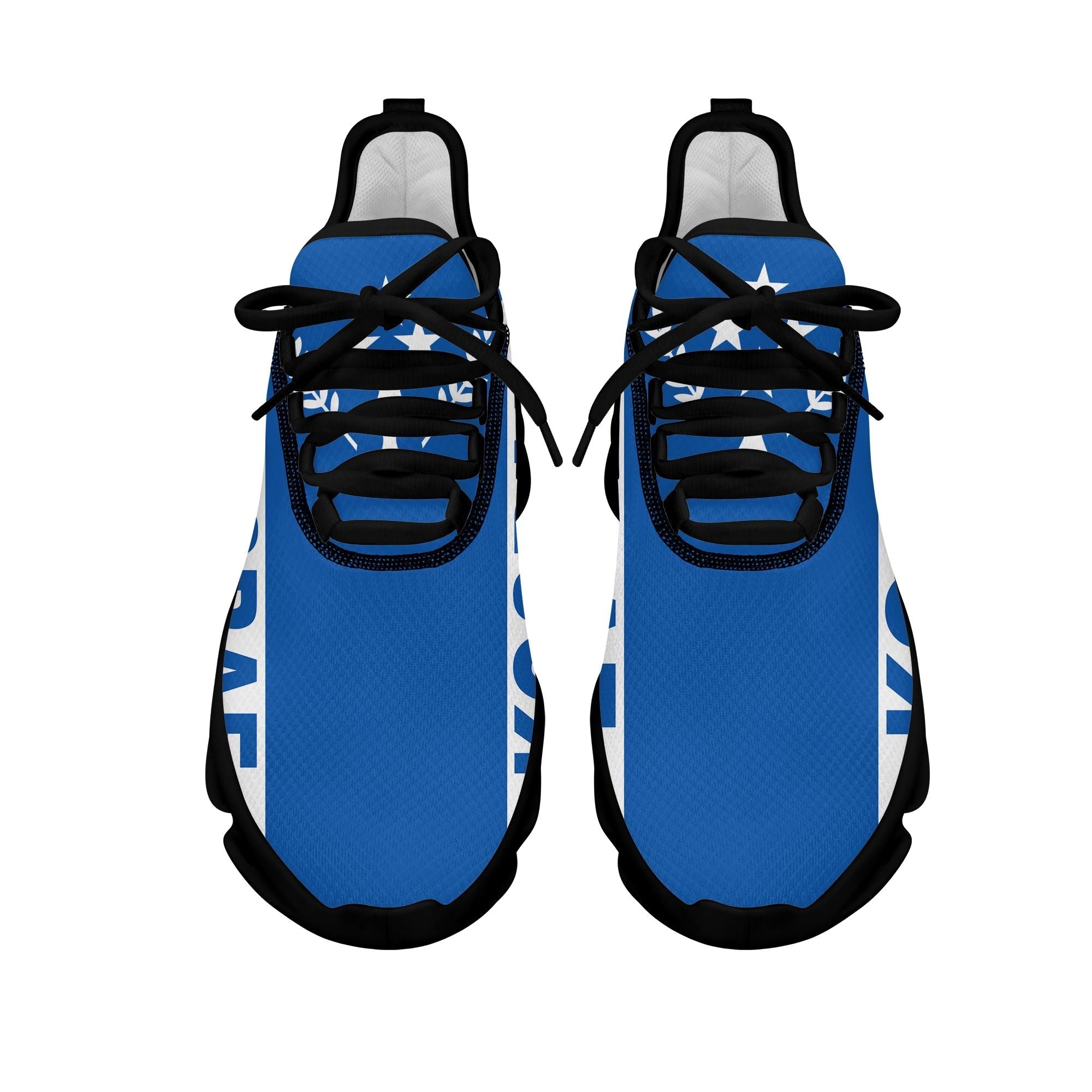 Polynesian Footwear Kosrae Flag Sport Clunky Sneakers LT10