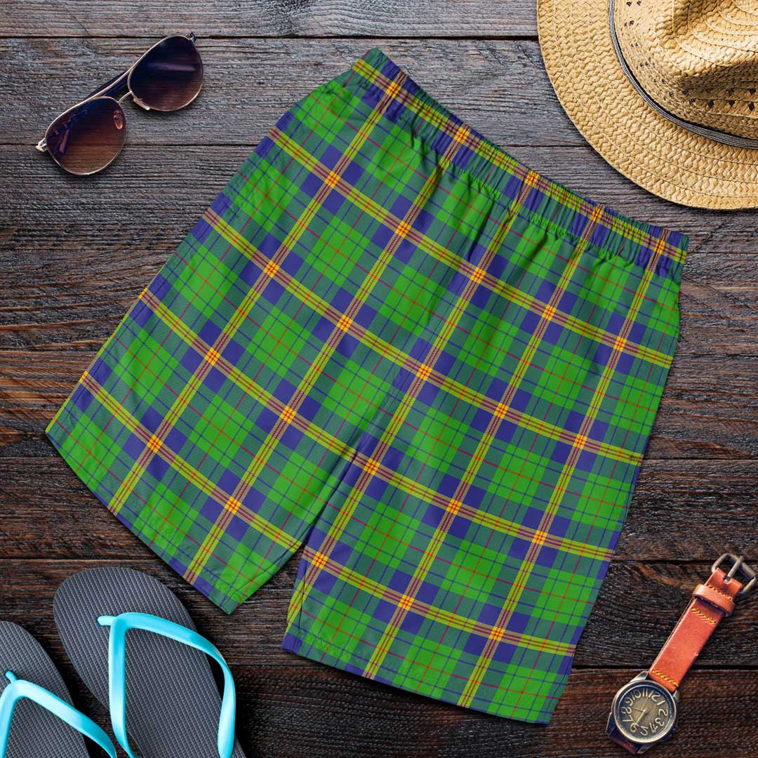 Wonder Print Shop Shorts - New Mexico Tartan Shorts RLT13