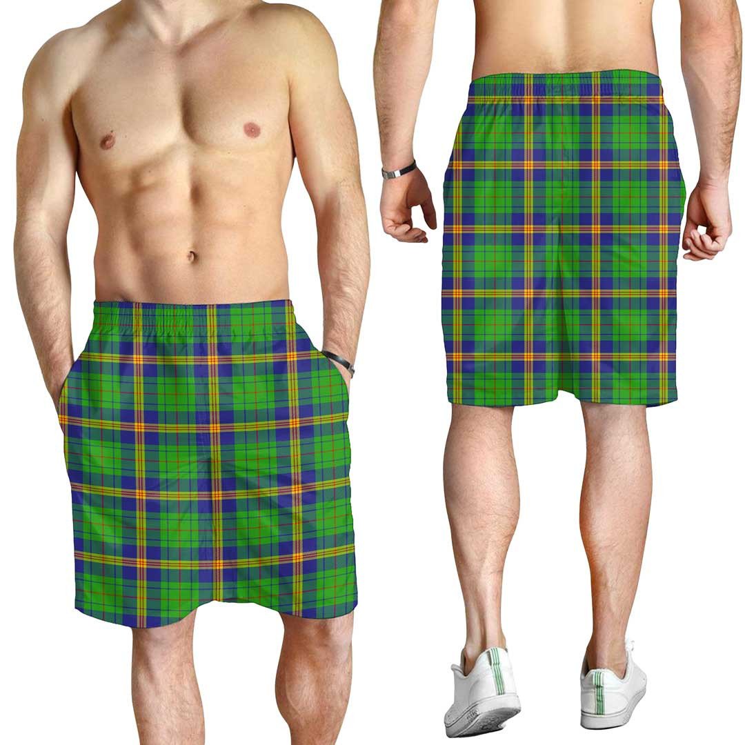 Wonder Print Shop Shorts - New Mexico Tartan Shorts RLT13