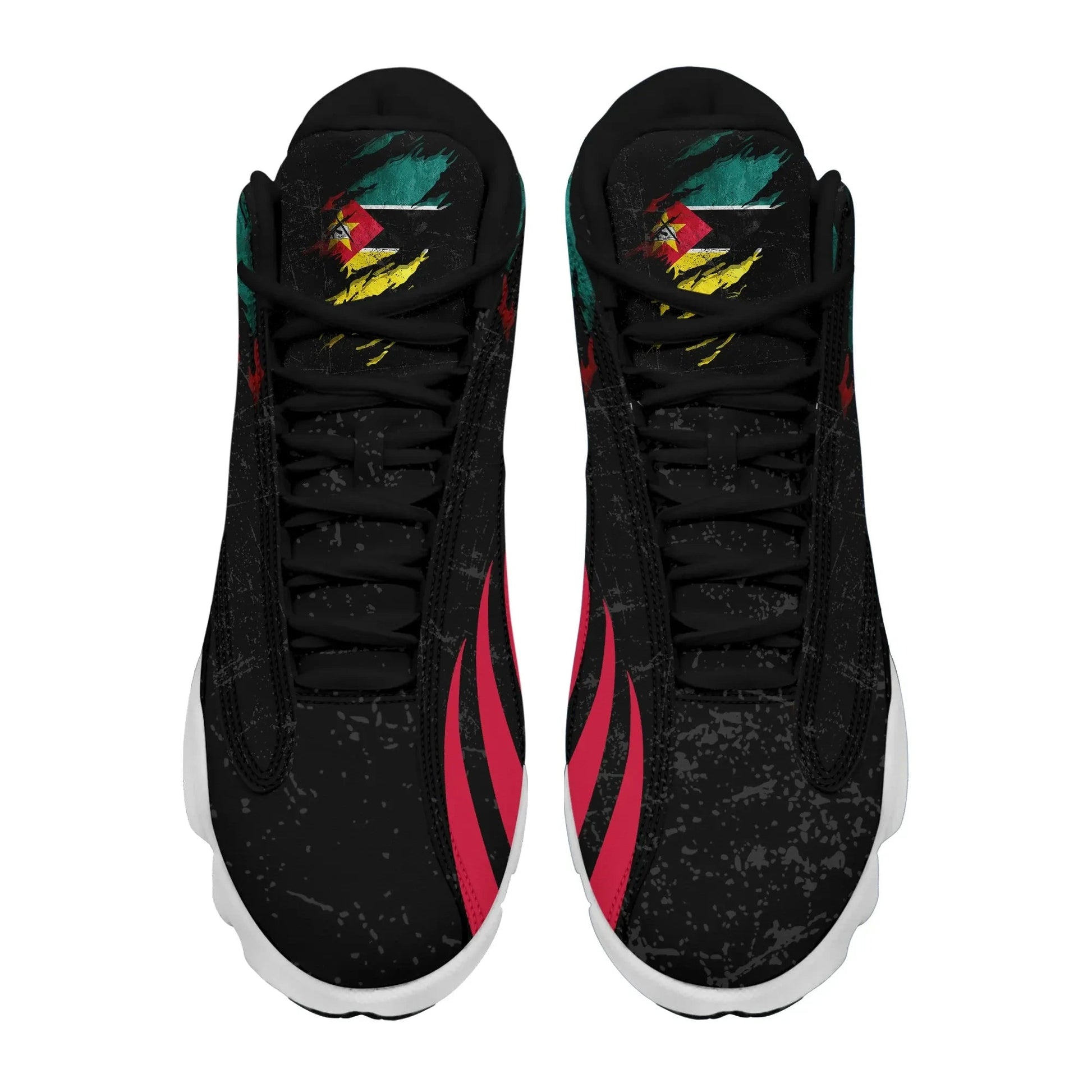 Mozambique In Me High Top Sneakers Special Grunge Style RLT7