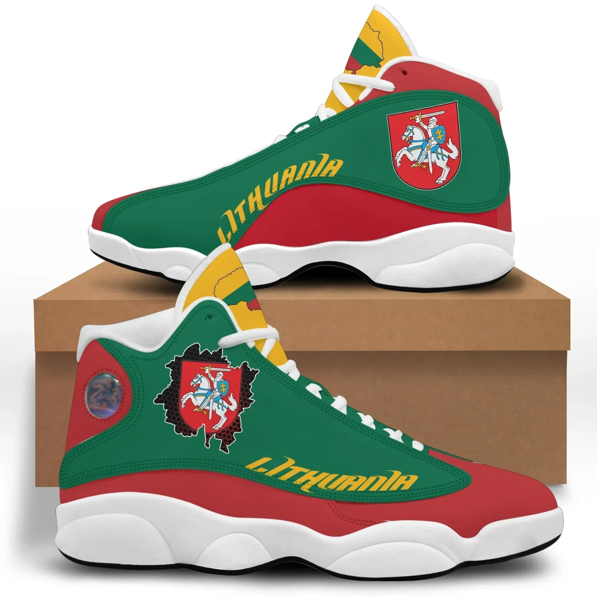 Lithuania High Top Sneakers Shoes RLT6