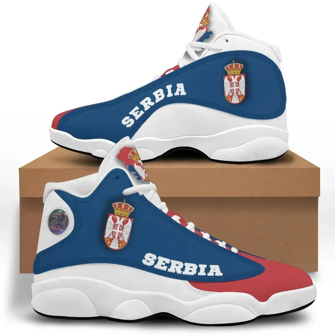 Serbia High Top Sneakers Shoes RLT7