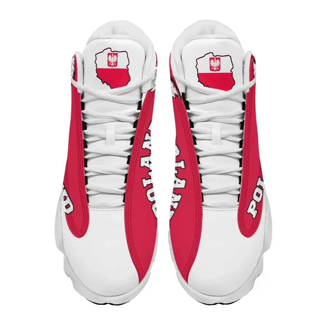 Poland Eagle High Top Sneakers Shoes New Style RLT7