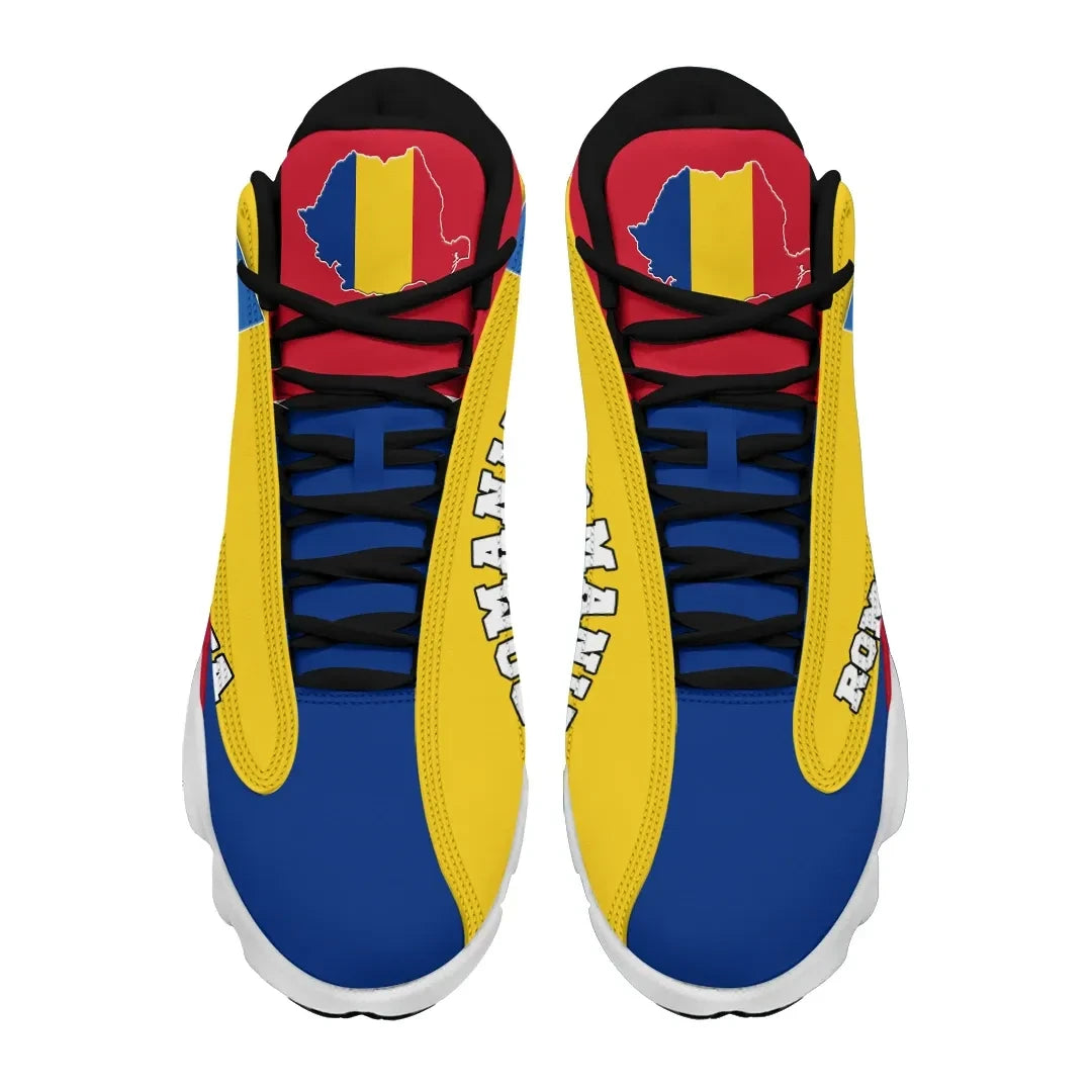 Romania High Top Sneakers Shoes RLT13
