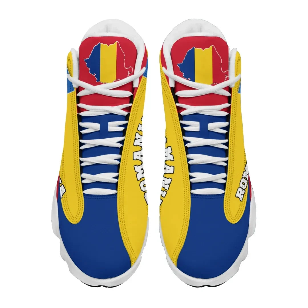 Romania High Top Sneakers Shoes RLT13