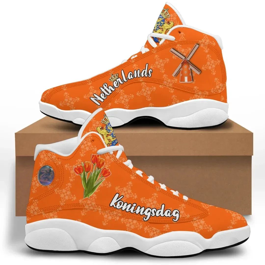 Netherlands High Top Sneakers Shoes Koningsdag RLT7