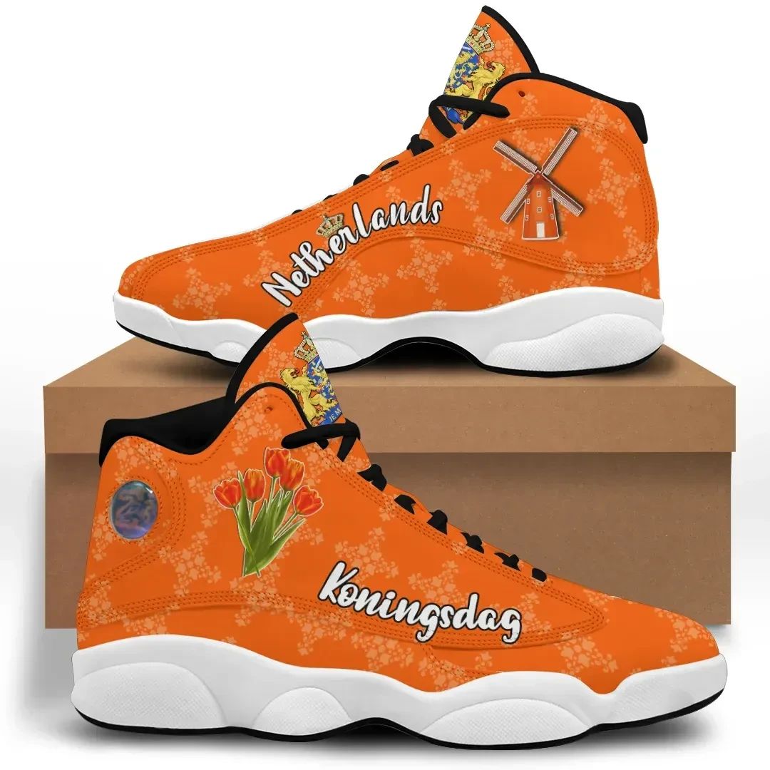 Netherlands High Top Sneakers Shoes Koningsdag RLT7