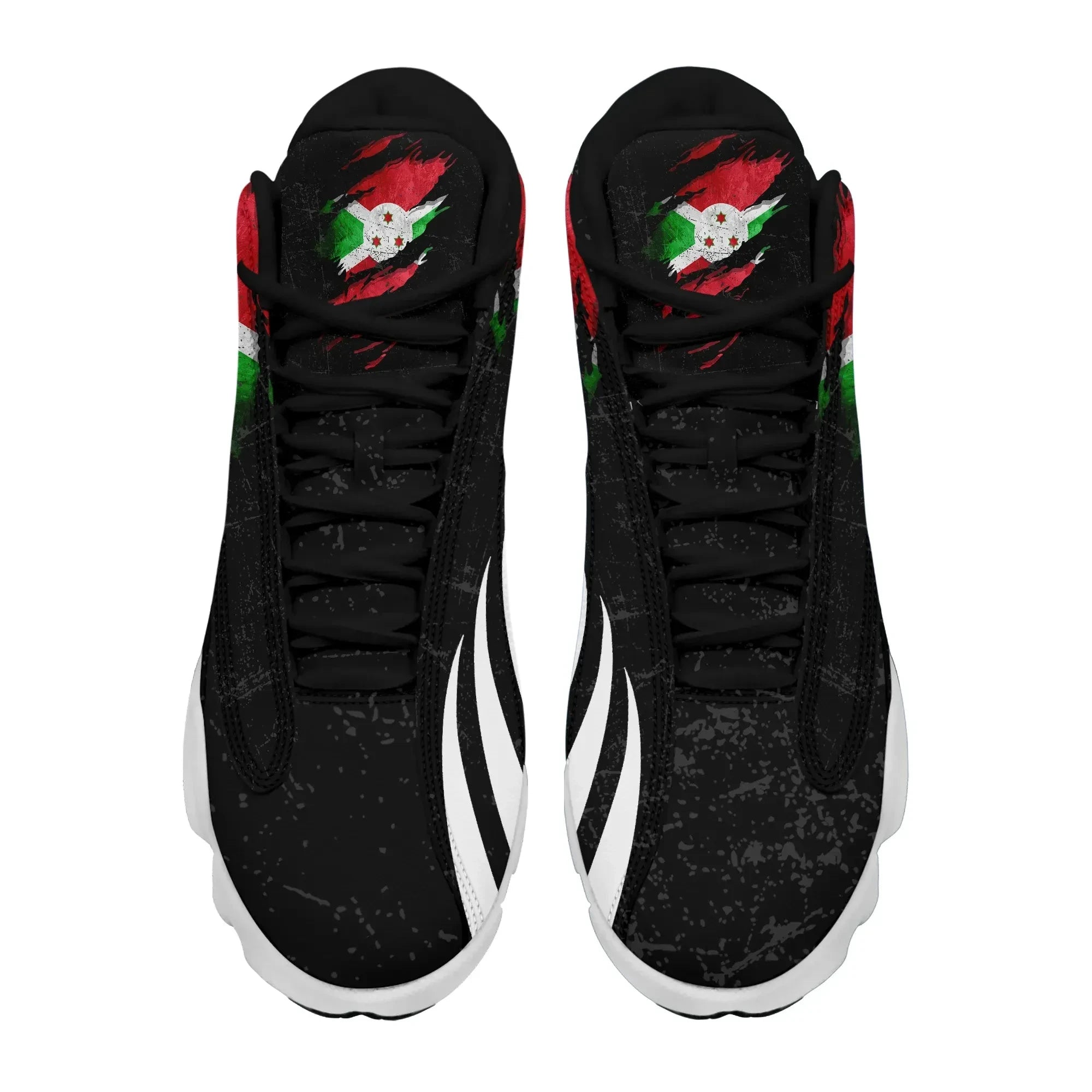 Burundi In Me High Top Sneakers - Special Grunge Style RLT7