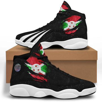 Burundi In Me High Top Sneakers - Special Grunge Style RLT7
