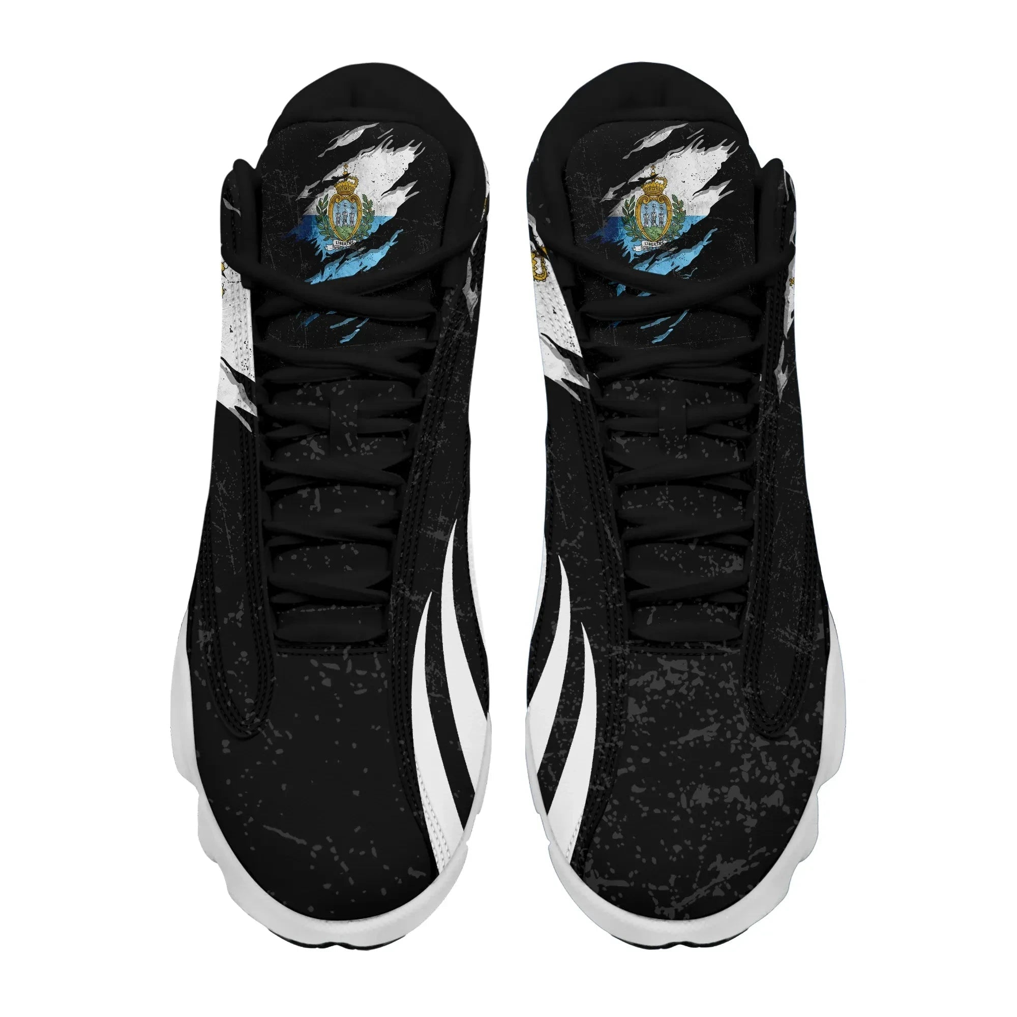 San Marino In Me High Top Sneakers Shoes Special Grunge Style RLT6