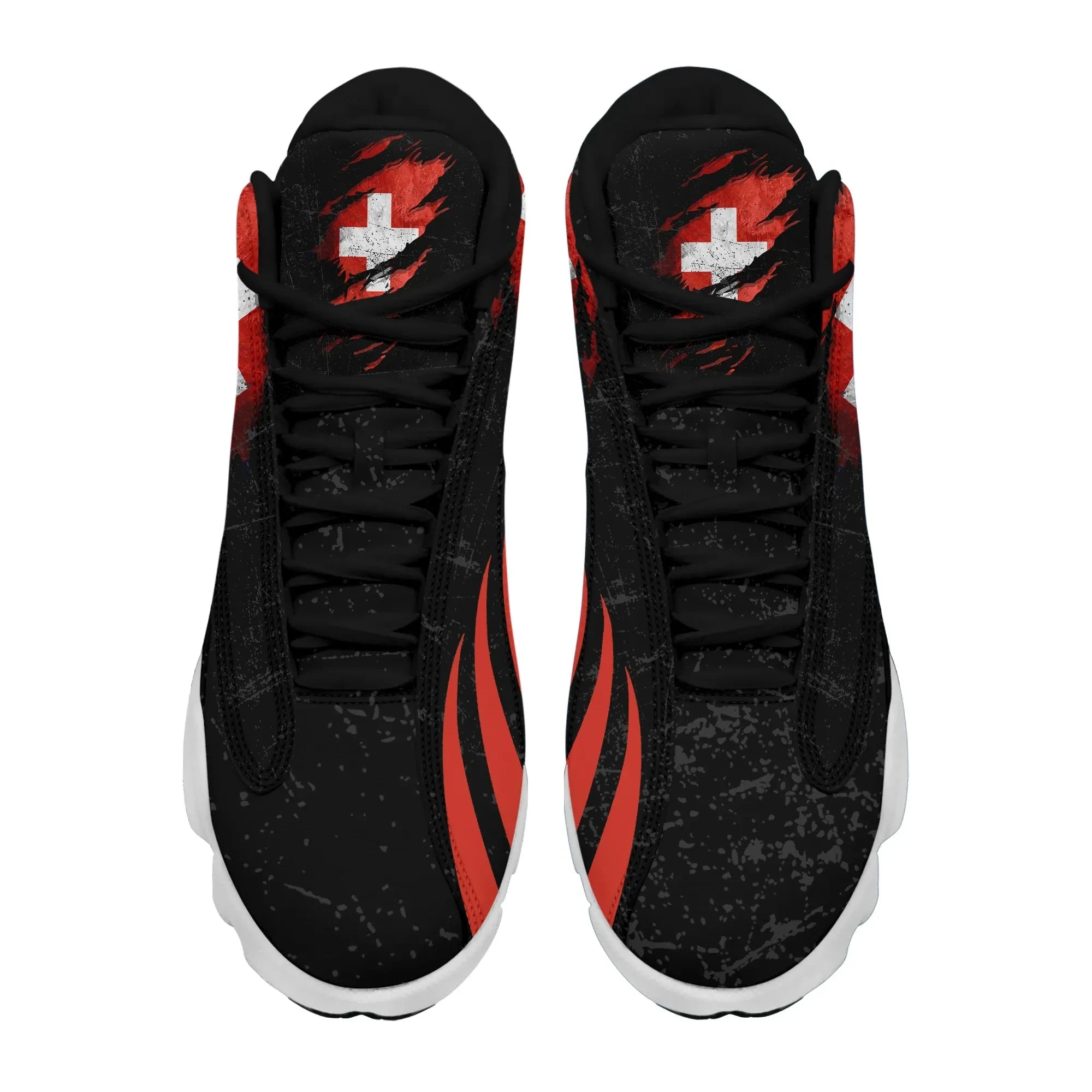 Switzerland In Me High Top Sneakers Shoes Special Grunge Style RLT13
