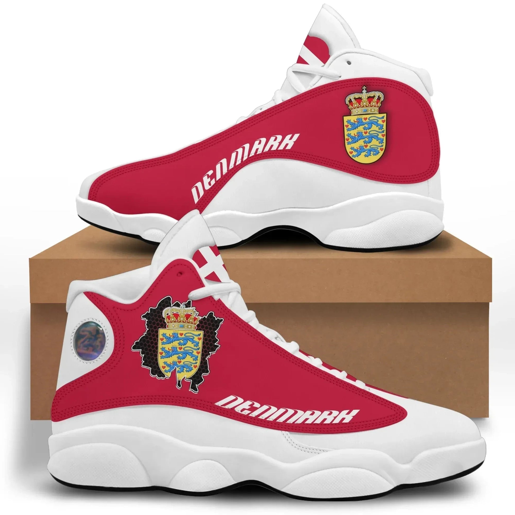 Denmark High Top Sneakers Shoes RLT13