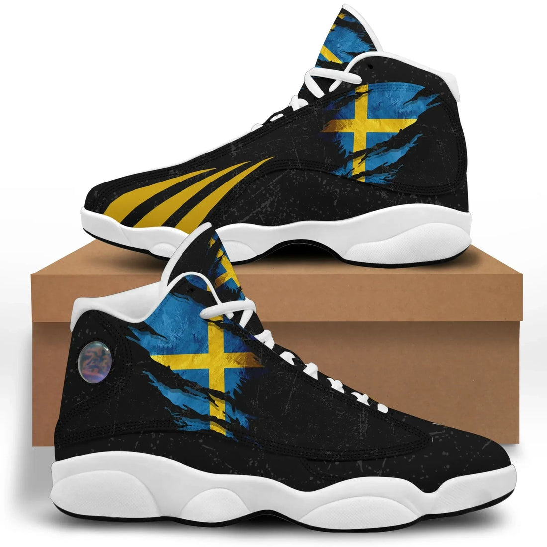 Sweden In Me High Top Sneakers Shoes Special Grunge Style RLT7