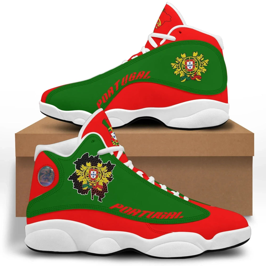 Portugal High Top Sneakers Shoes RLT7