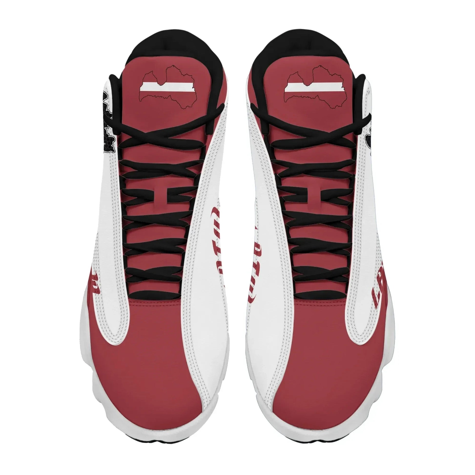 Latvia High Top Sneakers Shoes RLT6