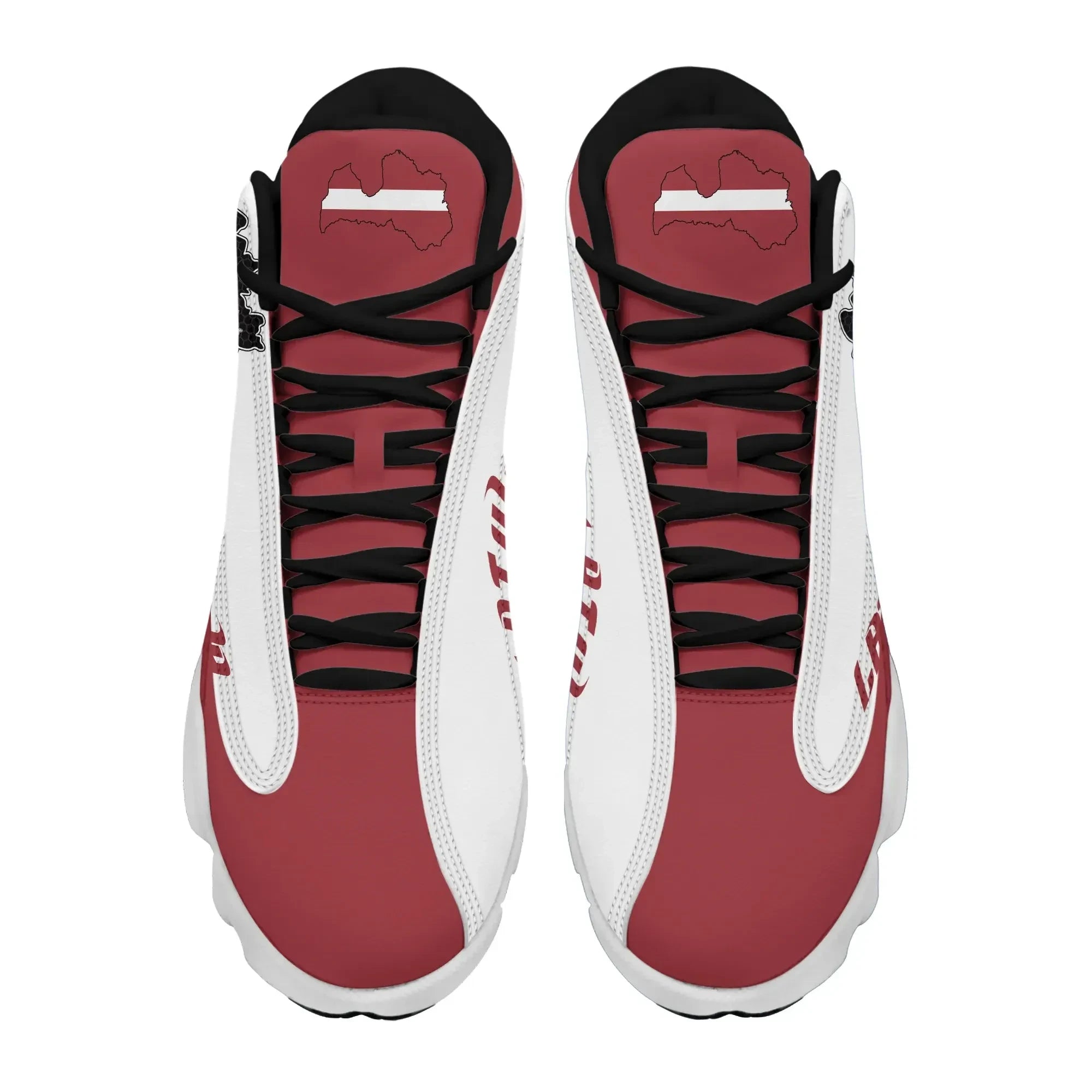 Latvia High Top Sneakers Shoes RLT6