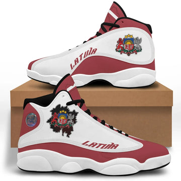 Latvia High Top Sneakers Shoes RLT6