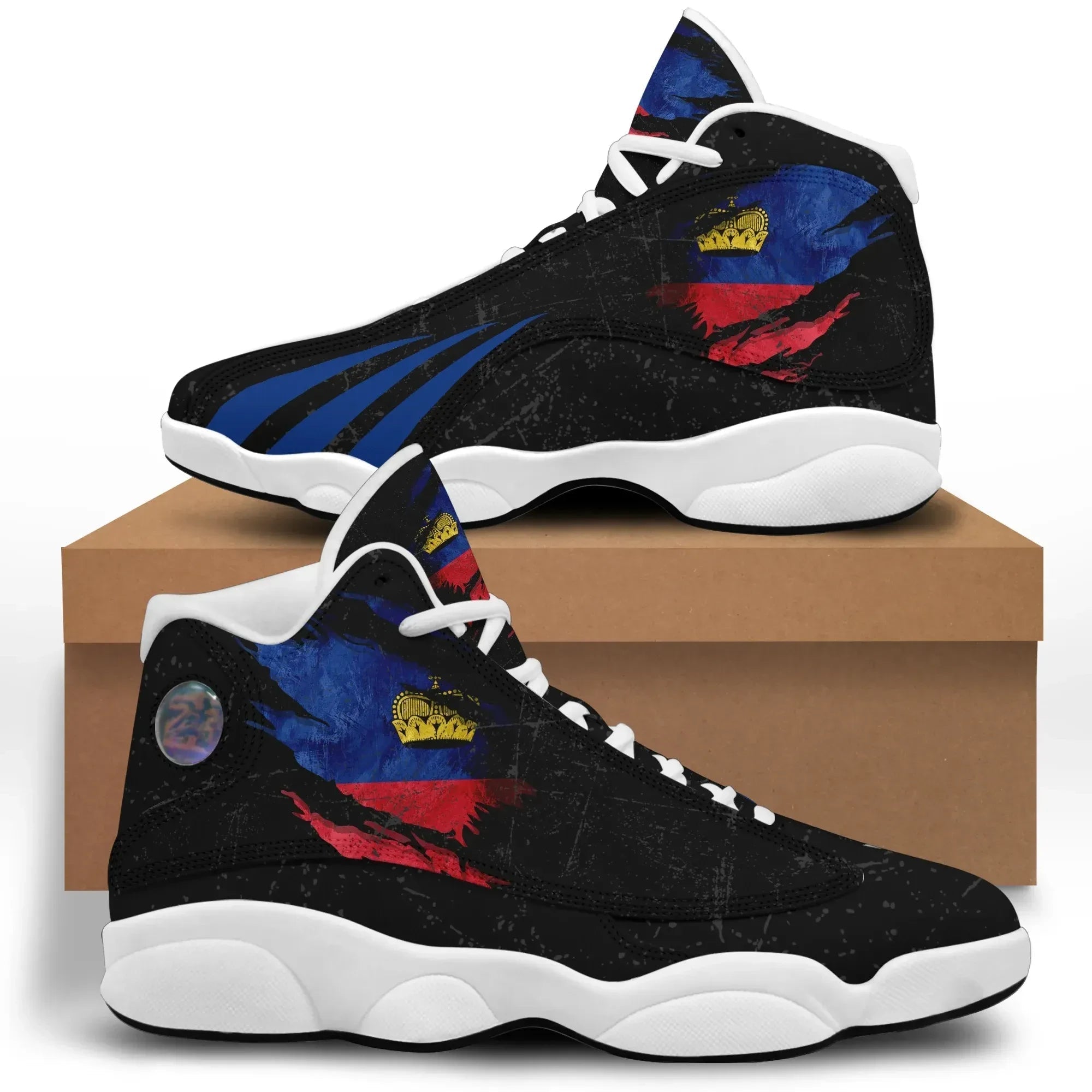 Liechtenstein In Me High Top Sneakers Shoes - Special Grunge Style RLT6
