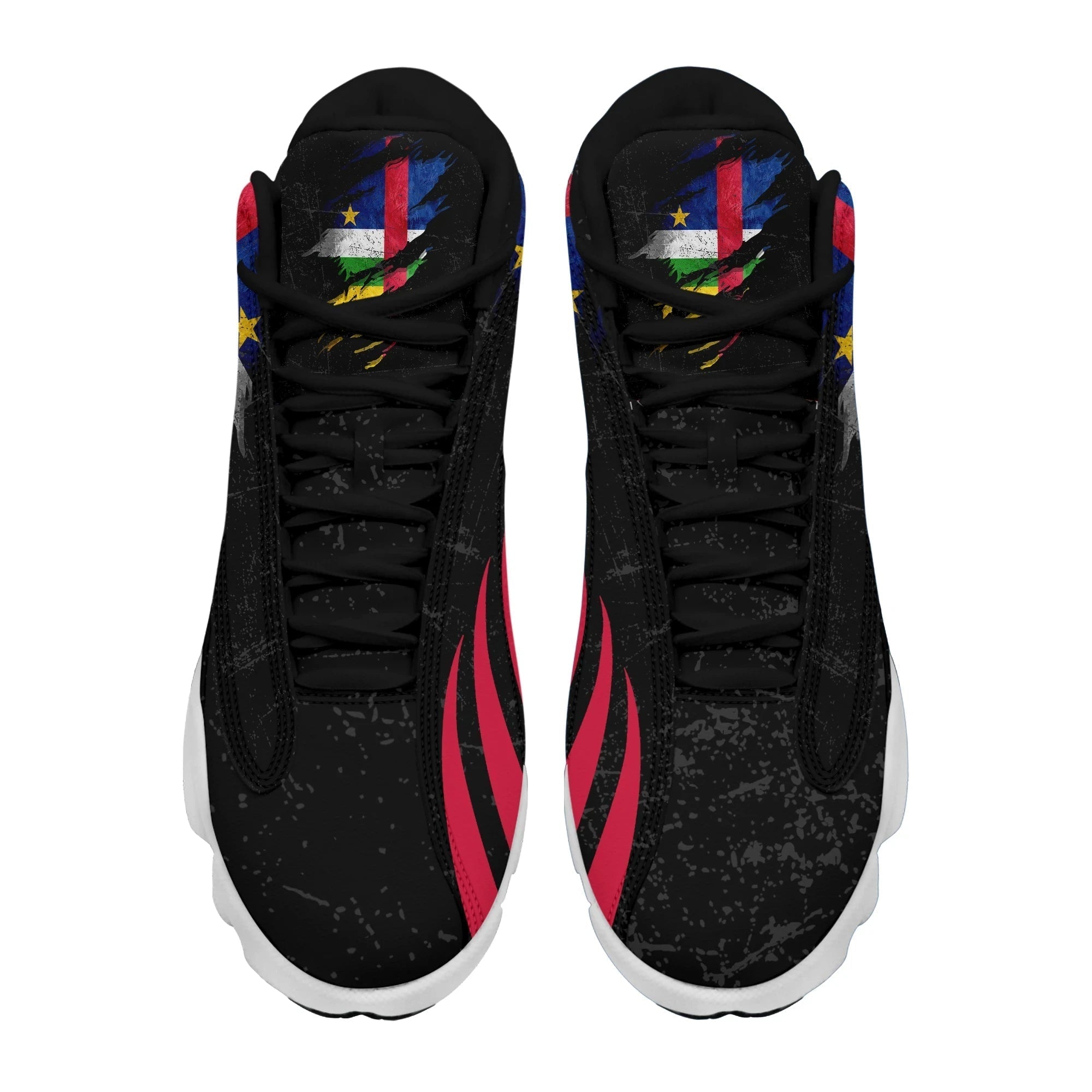 Central African In Me High Top Sneakers - Special Grunge Style RLT7