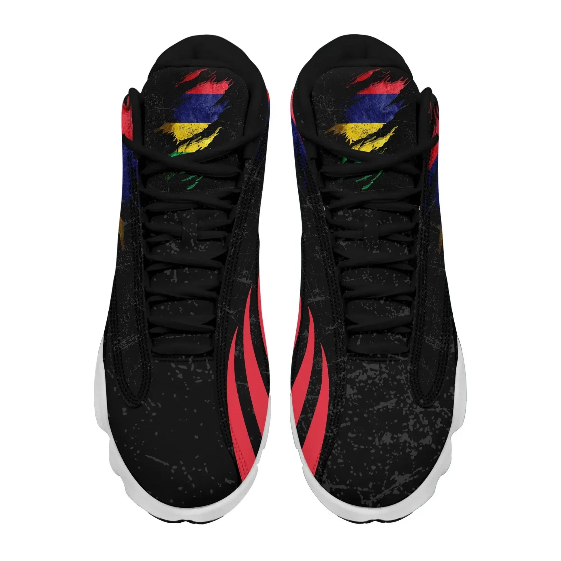 Mauritius In Me High Top Sneakers Special Grunge Style RLT13