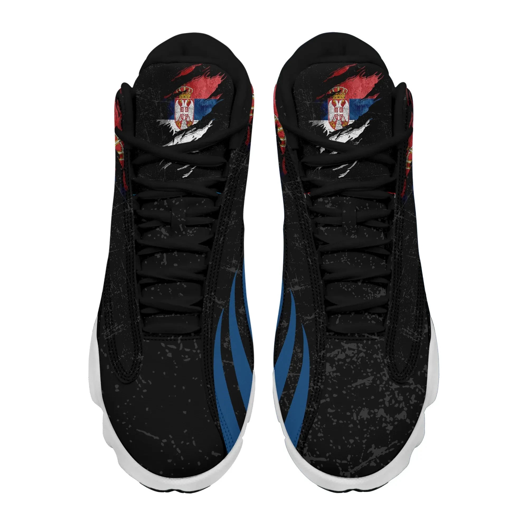 Serbia In Me High Top Sneakers Shoes Special Grunge Style RLT7