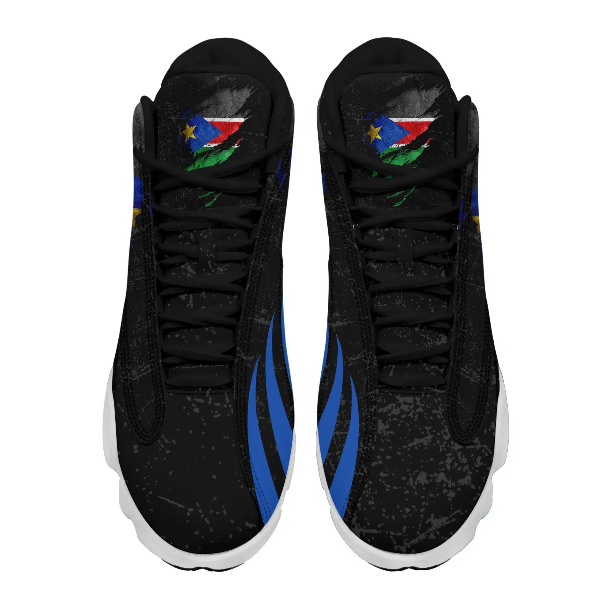 South Sudan In Me High Top Sneakers Special Grunge Style RLT8