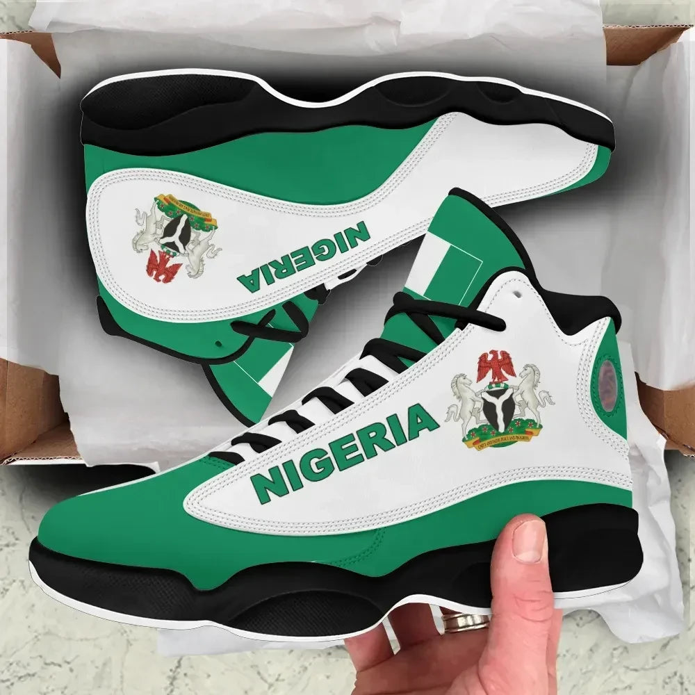 Nigeria High Top Sneakers Shoes Womens/Mens RLT8