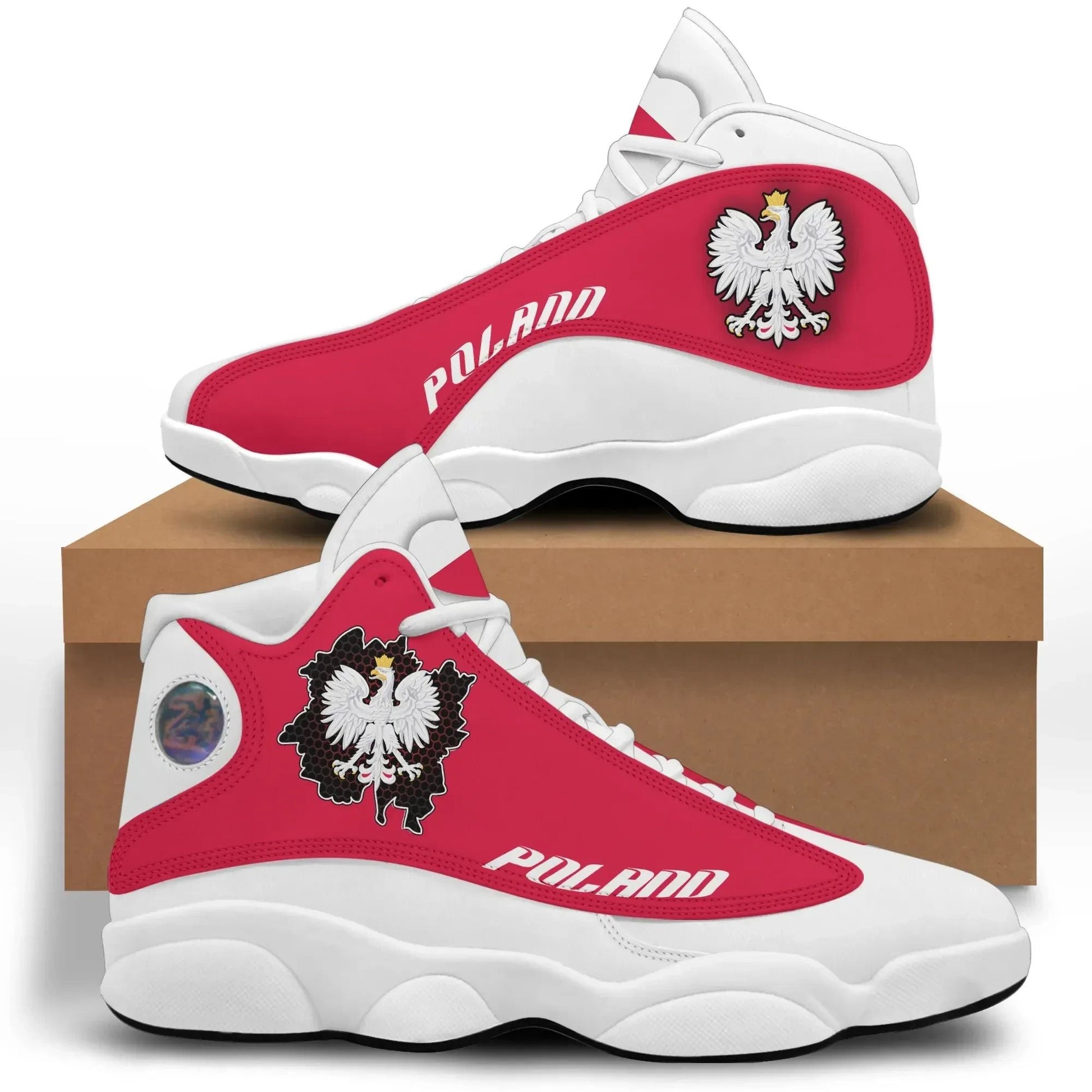 Poland High Top Sneakers Shoes RLT7