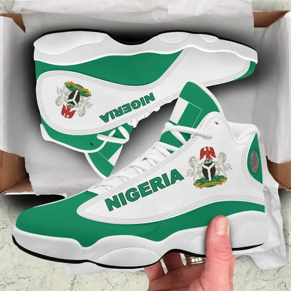 Nigeria High Top Sneakers Shoes Womens/Mens RLT8