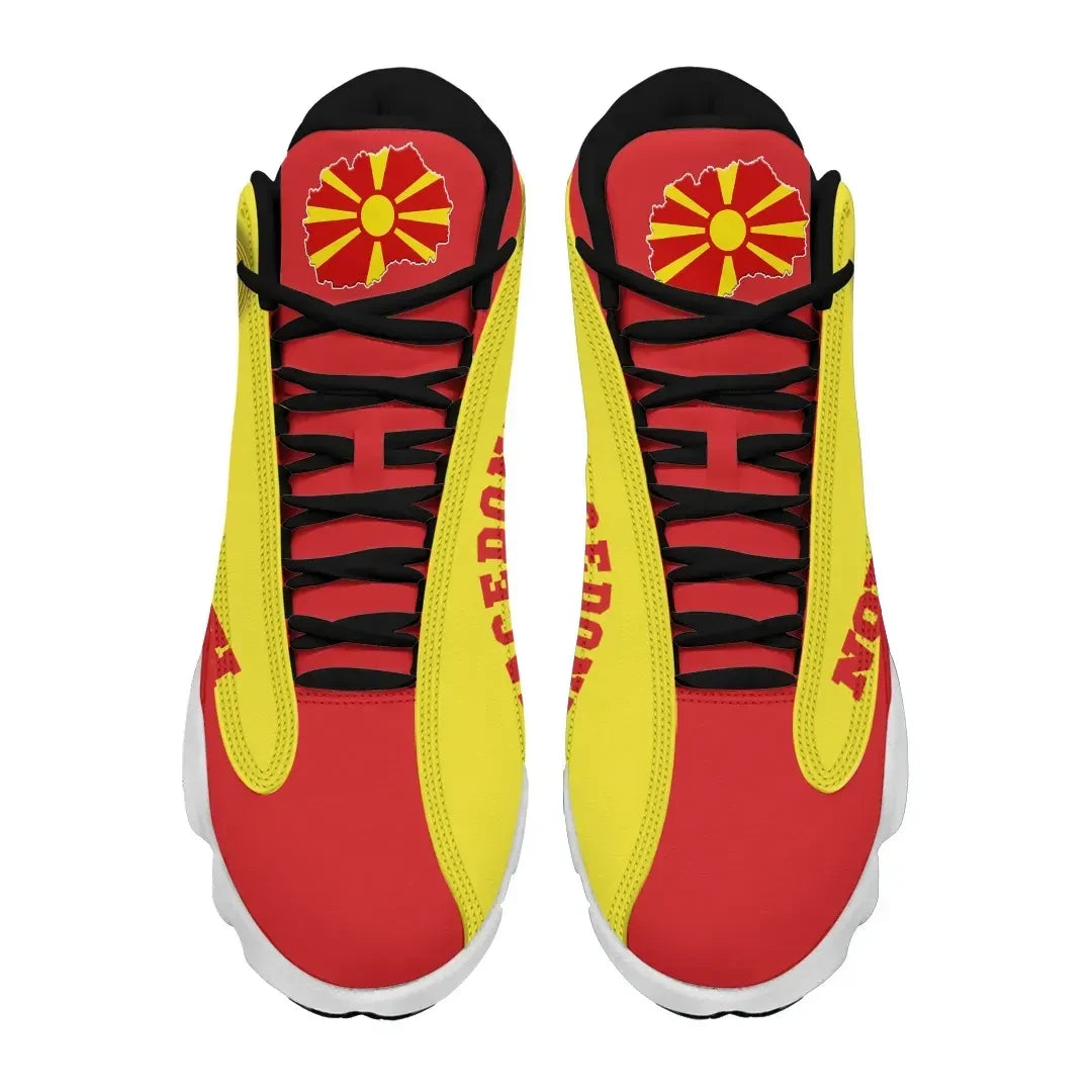 North Macedonia High Top Sneakers Shoes RLT7