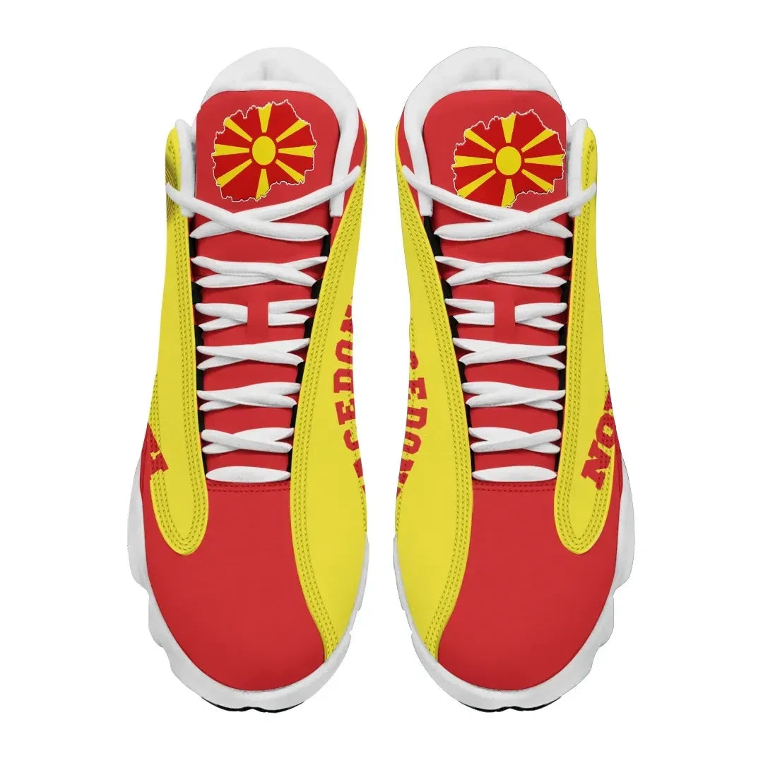 North Macedonia High Top Sneakers Shoes RLT7