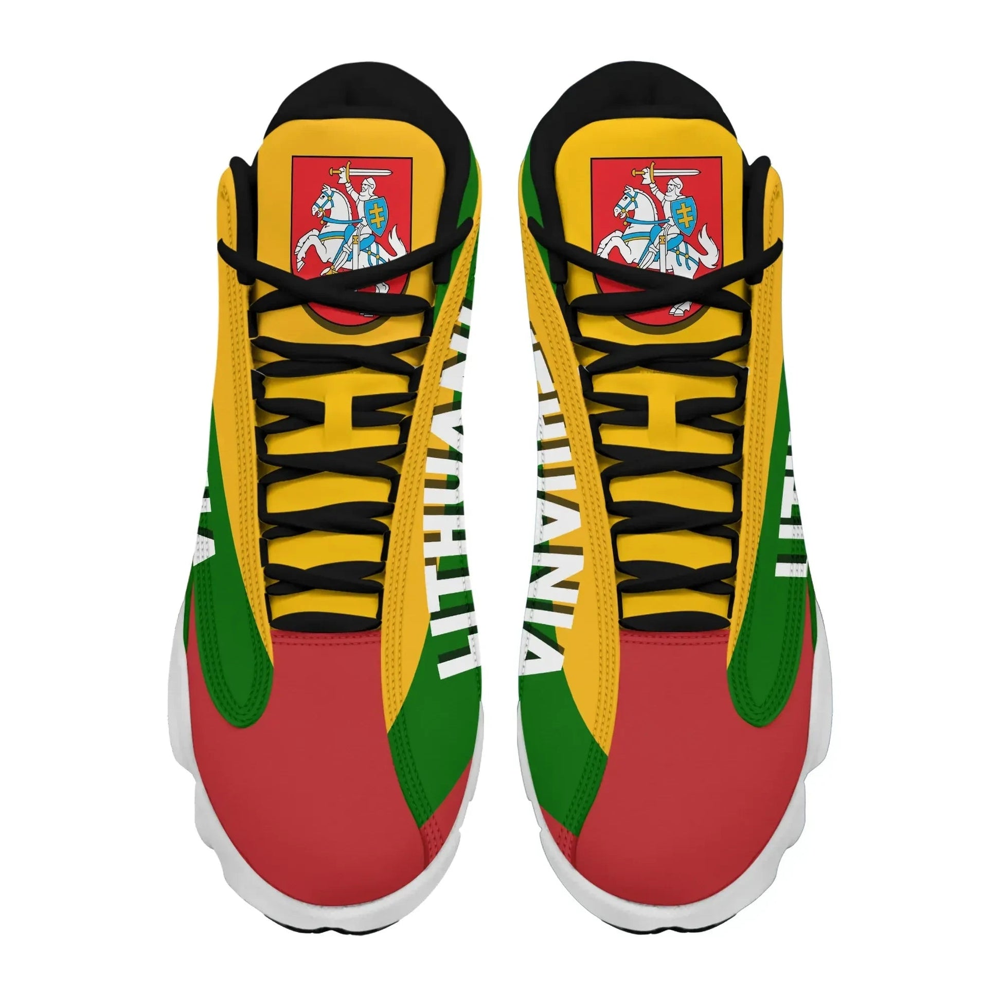 Lithuania High Top Sneakers Shoes Women's/Men's - Special Flag RLT6
