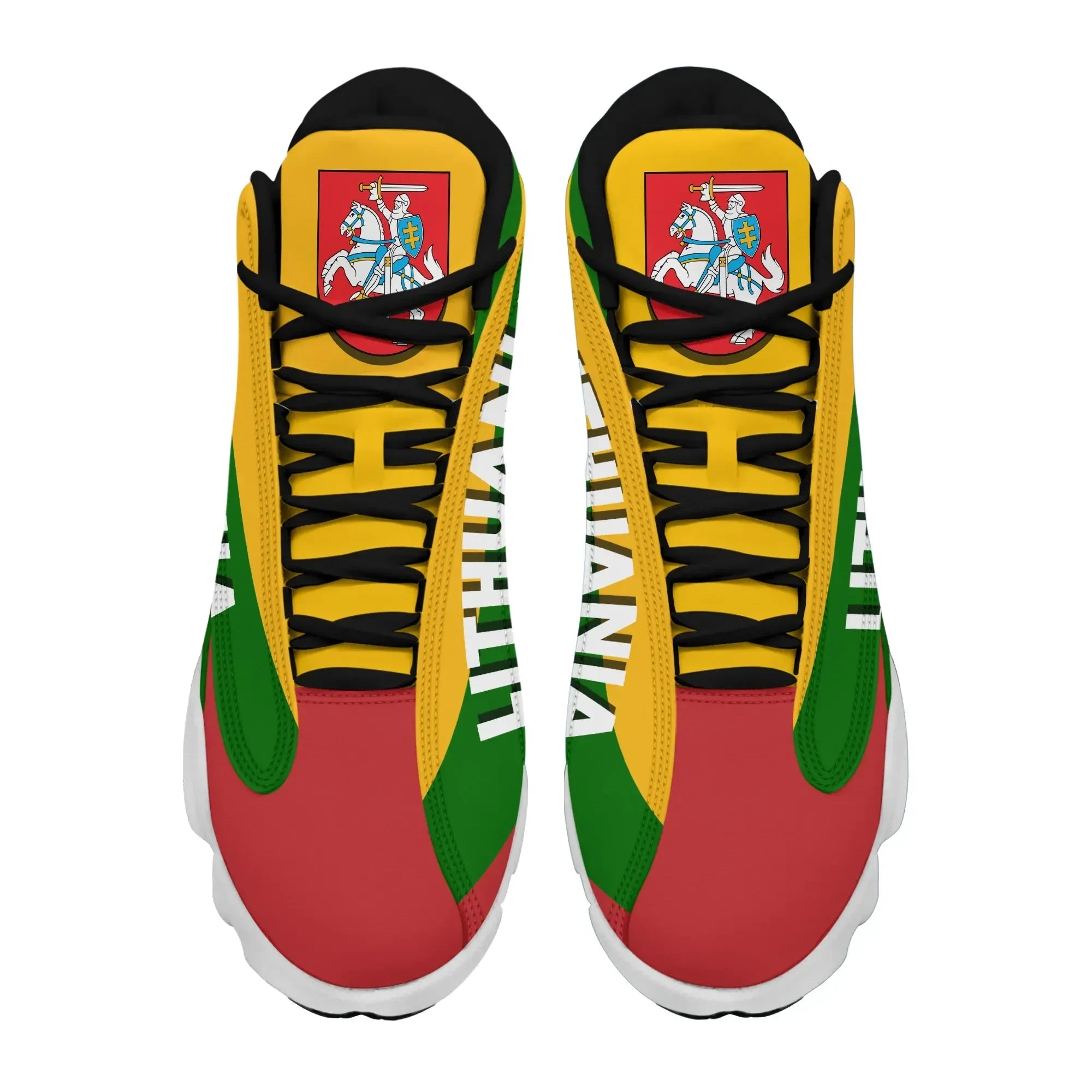 Lithuania High Top Sneakers Shoes Women's/Men's - Special Flag RLT6