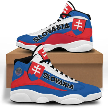 Slovakia High Top Sneakers Shoes Women's/Men's Special Flag RLT13