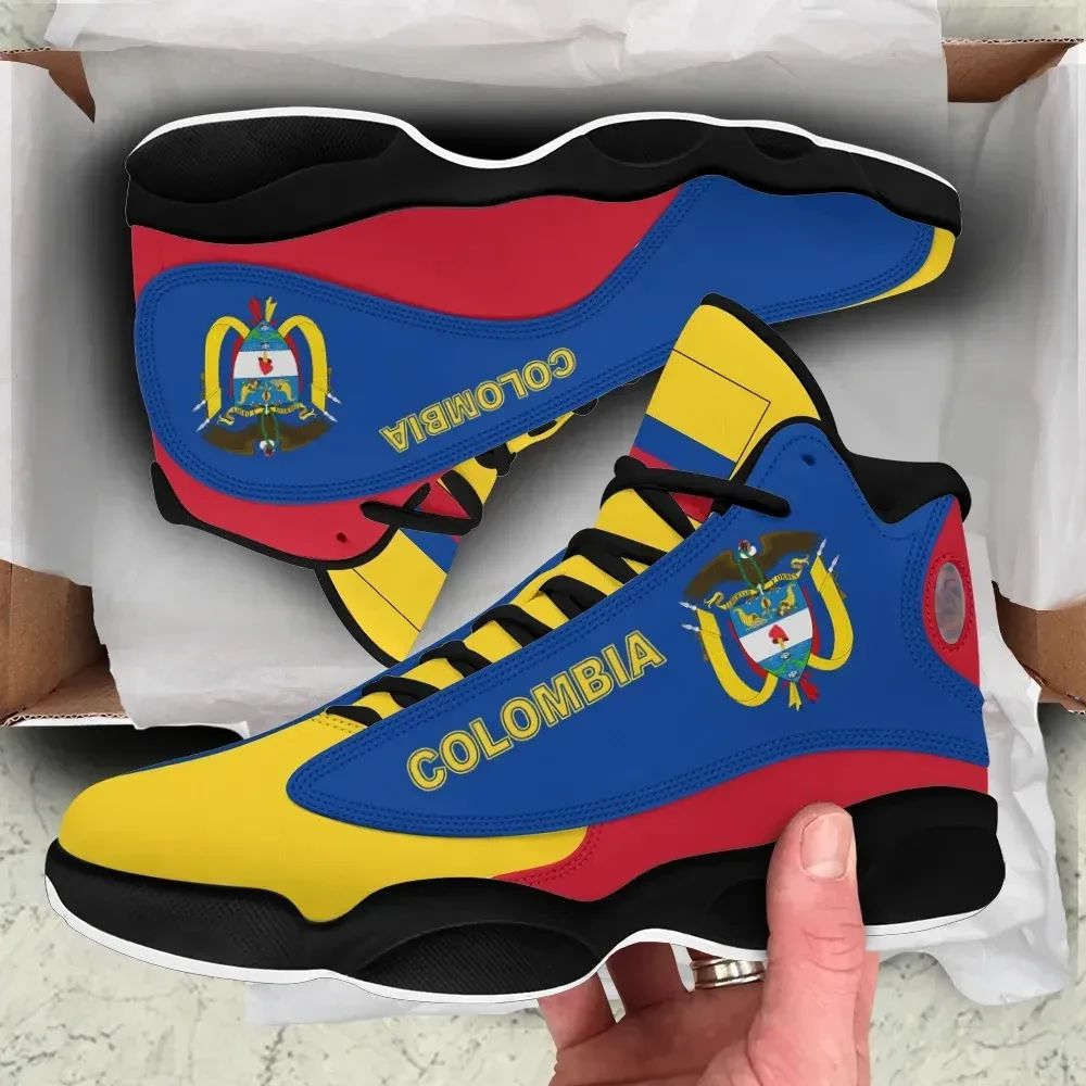 Colombia High Top Sneakers Shoes (Women's/Men's) RLT7