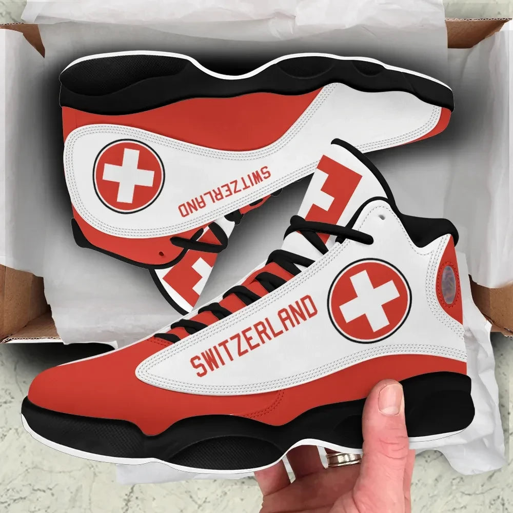 Switzerland High Top Sneakers Shoes RLT13