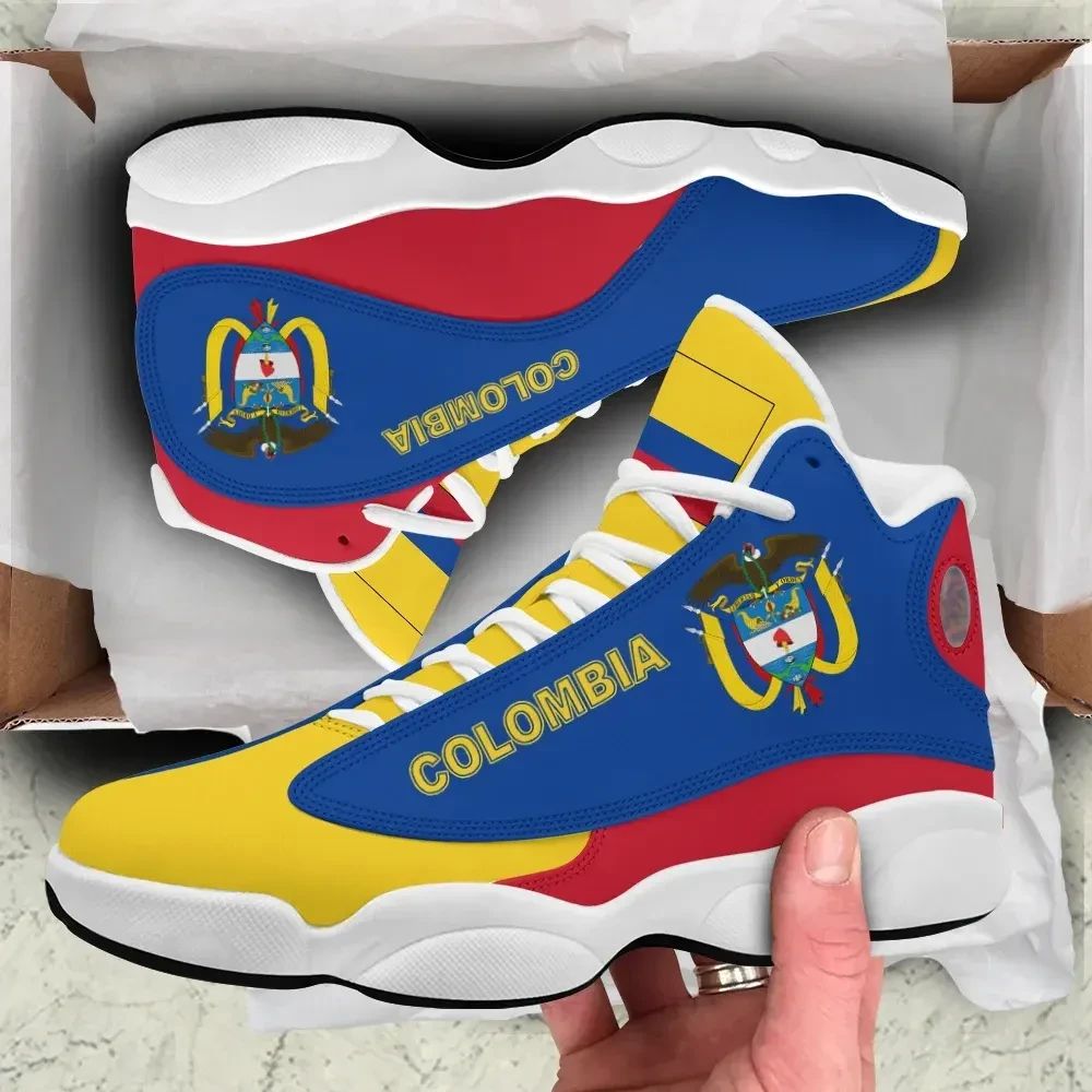 Colombia High Top Sneakers Shoes (Women's/Men's) RLT7