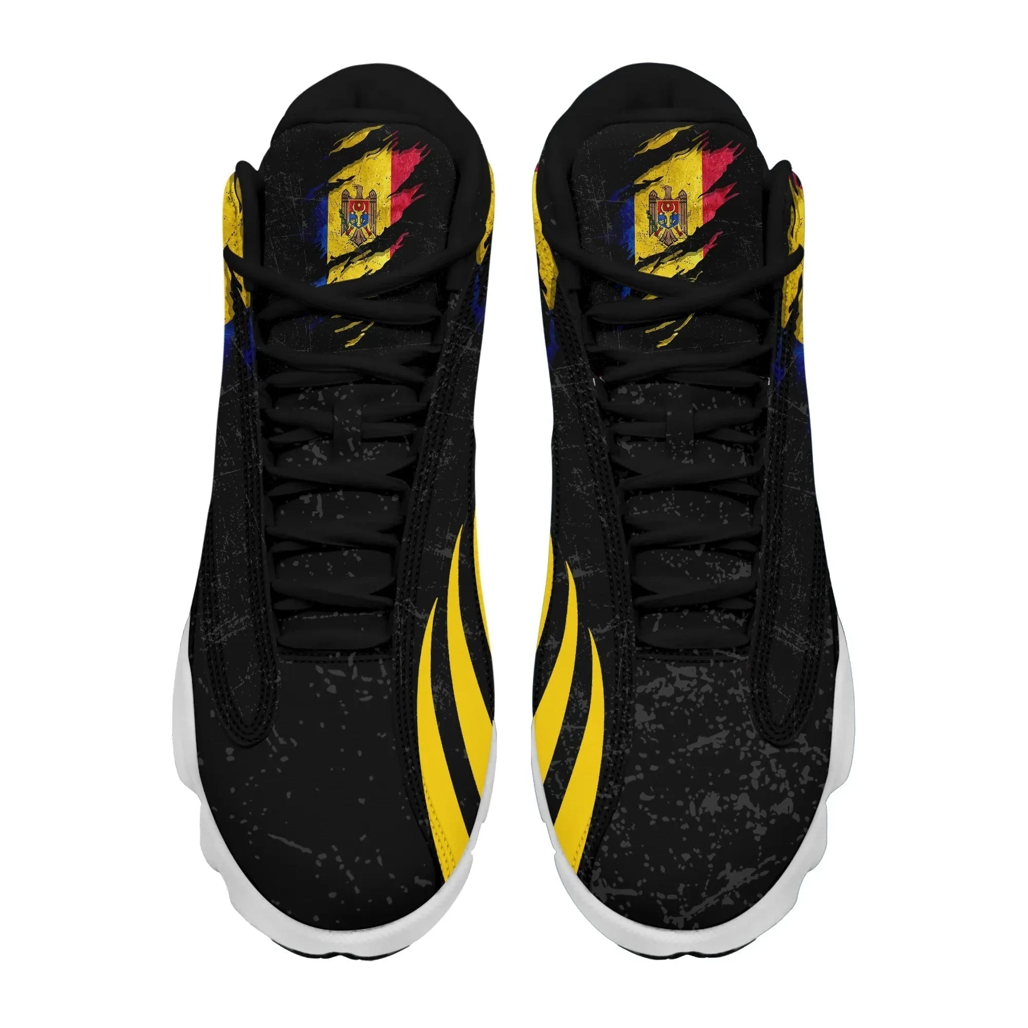 Moldova In Me High Top Sneakers Shoes Special Grunge Style A31 RLT13