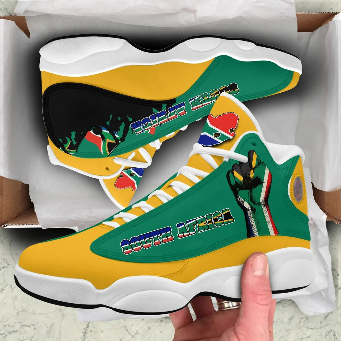 Freedom Day South Africa High Top Sneakers Shoes RLT8