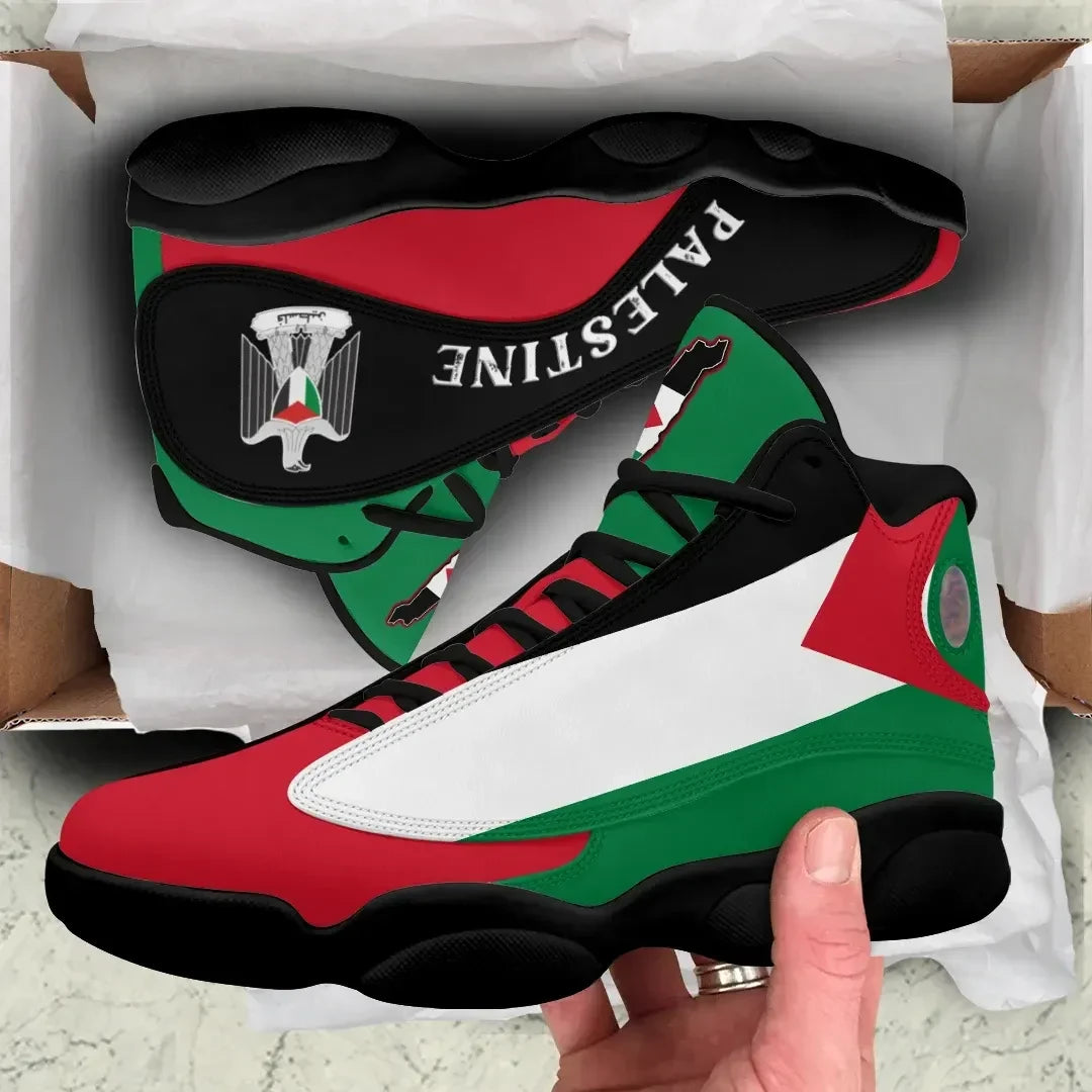 Palestine High Top Sneakers Shoes RLT13