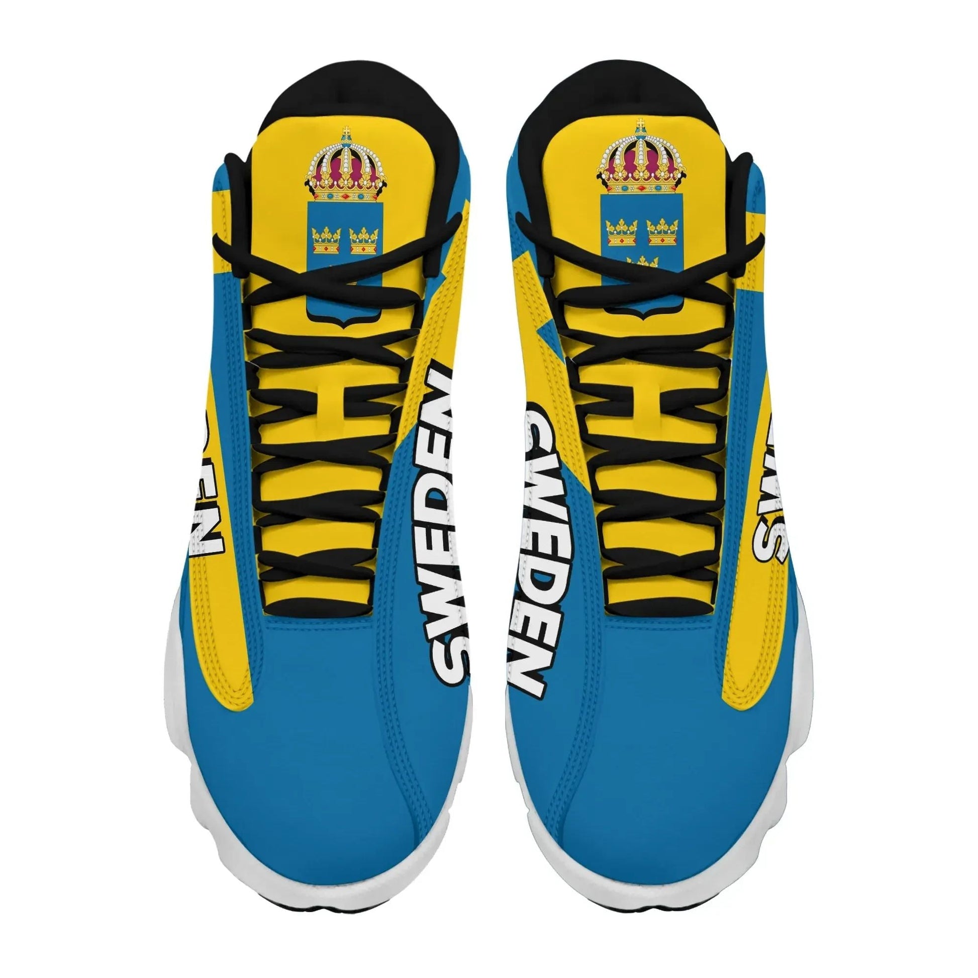 Sweden High Top Sneakers Shoes Special Flag RLT7