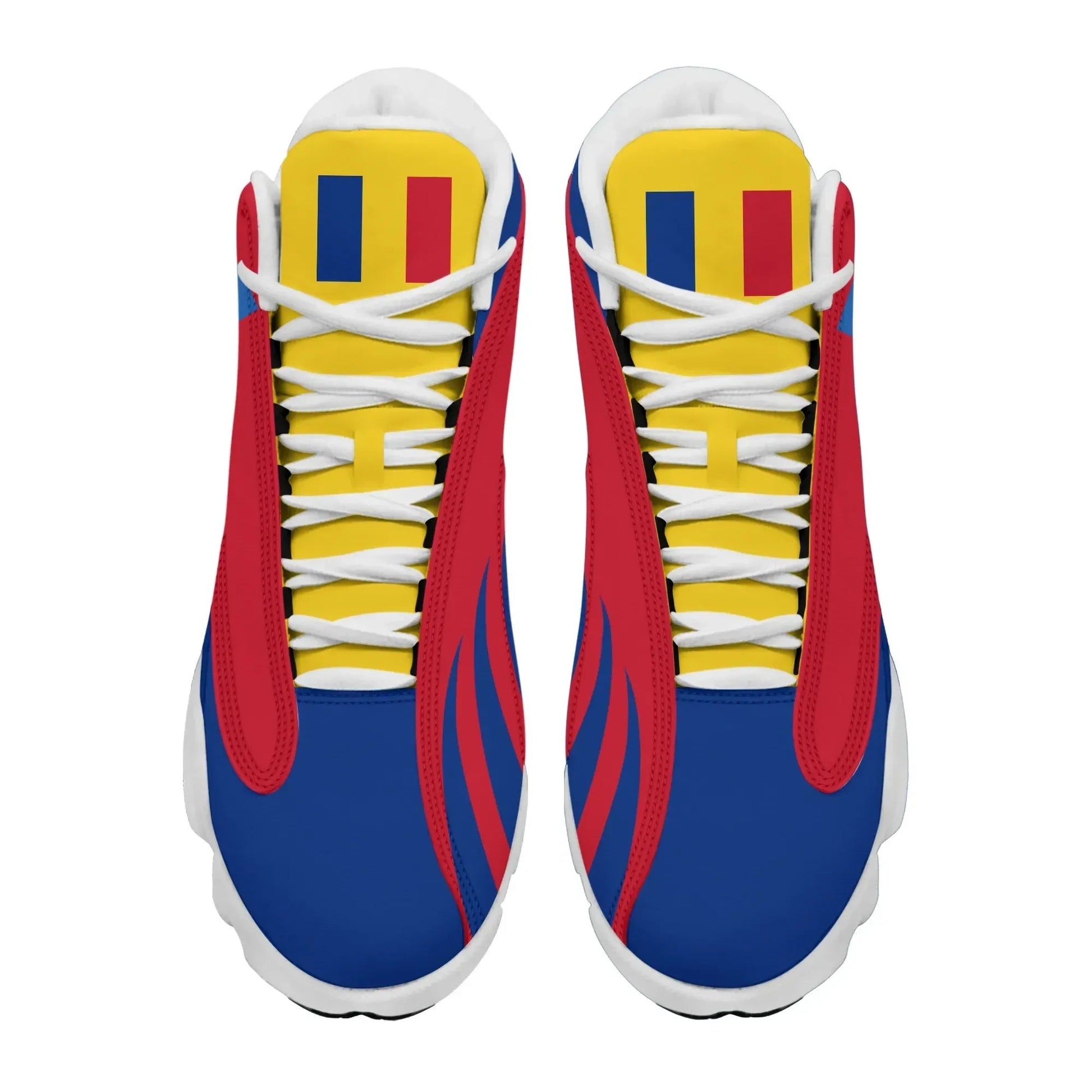 Romania High Top Sneakers Shoes Women's/Men's RLT13