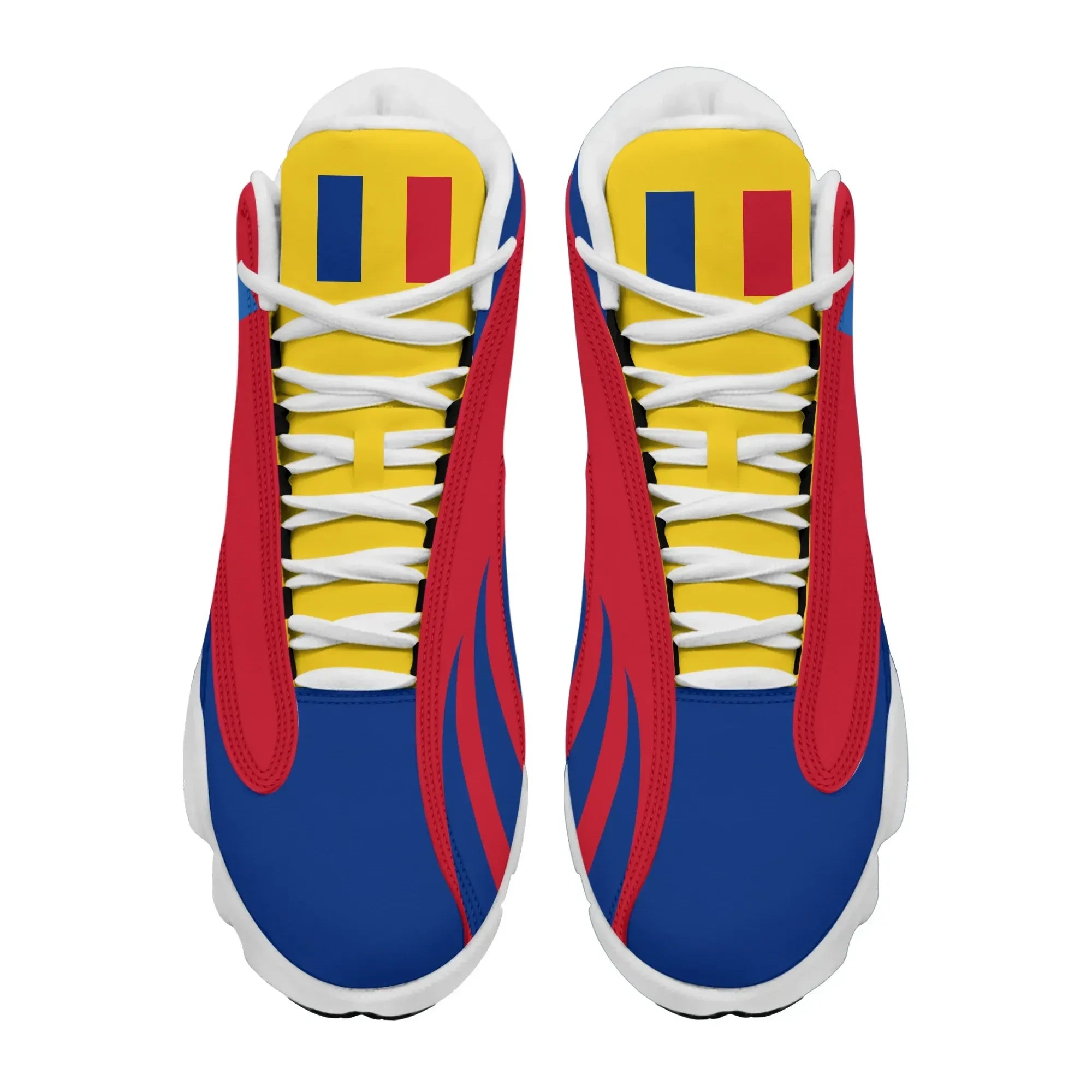 Romania High Top Sneakers Shoes Women's/Men's RLT13