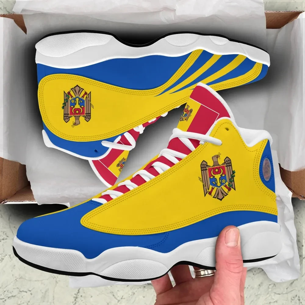 Moldova High Top Sneakers Shoes Women's/Men's A15 RLT13