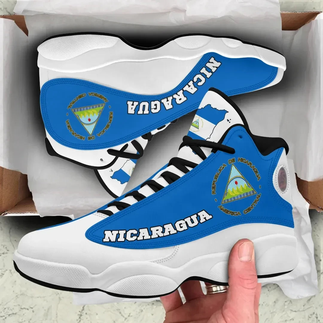 Nicaragua High Top Sneakers Shoes RLT8