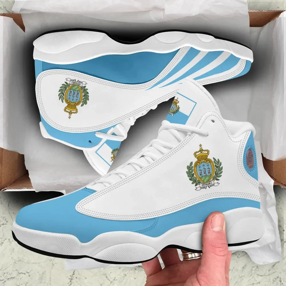 San Marino High Top Sneakers Shoes Women's/Men's RLT6